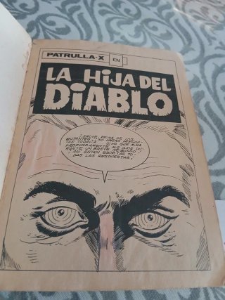 Cómic "Patrulla X, X-Men, la hija del Diablo"