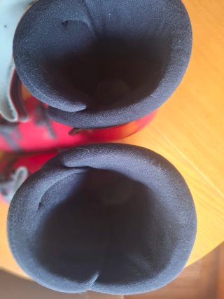 Botas de esquí Lange rojas talla 27.5 (T42,5-43)