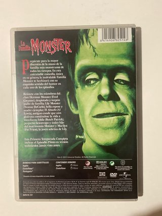 DVD La Familia Monster -Primera Temporada Completa