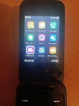 Teléfono Móvil Alcatel Negro