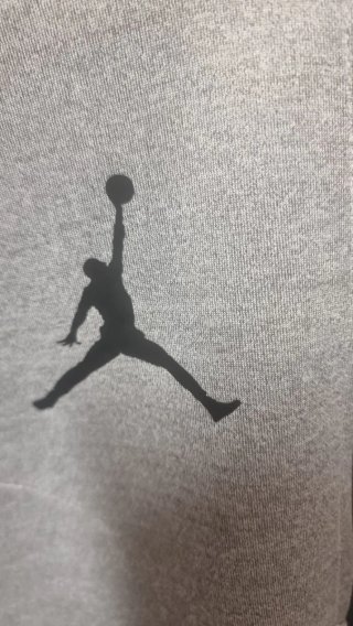 Sudadera Jordan PSG Talla S Gris