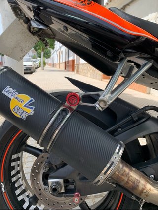Antirrobo para tubos de escape moto UNIVERSAL