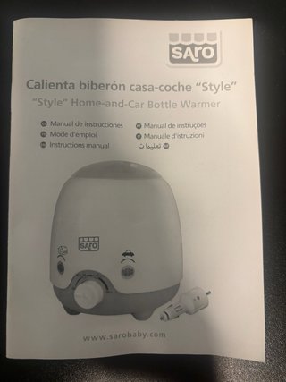 Calienta Biberones Saro Casa-Coche
