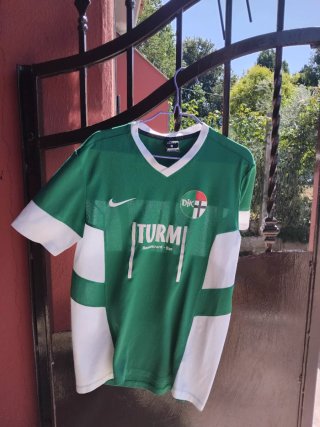 Maglia Calcio Nike Dri-Fit Verde Bianca