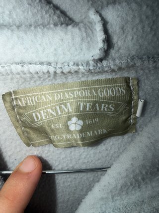 Felpa Denim Tears Grigia Taglia S