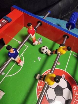 Futbolín de mesa
