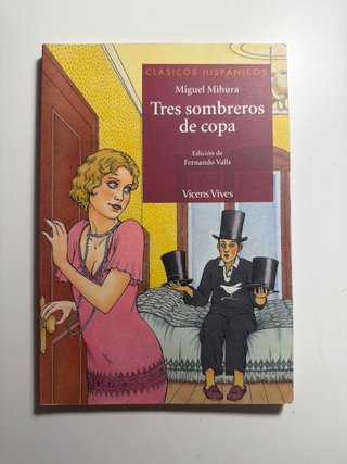 Tres sombreros de copa
