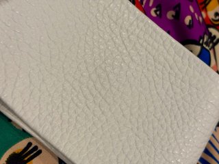 CINTURON PIEL. BLANCO. NUEVO. 105cm