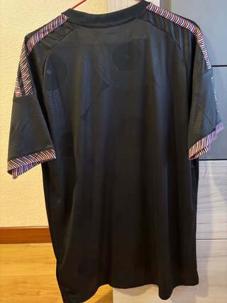 Camiseta Olympique Lyonnais Adidas Negra Talla M