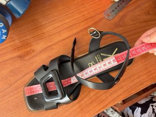 Sandalias Conxetta Piel Negras Talla 37