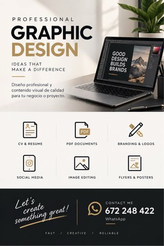 Currículums y diseño gráfico profesional