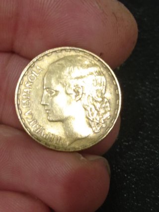 Moneda 1 Peseta 1937