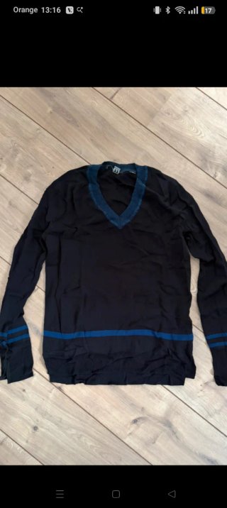 Jersei scotch & Soda Negro y Azul