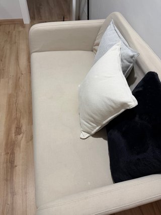 Sofá beige 2 plazas Ikea