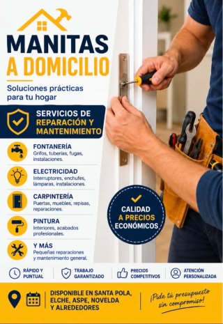 Manitas a domicilio