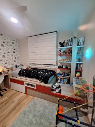 Cama nido habitacion completa niño