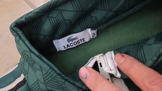 Tuta sportiva Lacoste verde