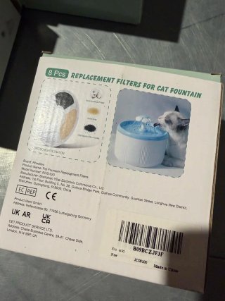 Lote de 8 cajas filtros para fuente de gato 64pcs