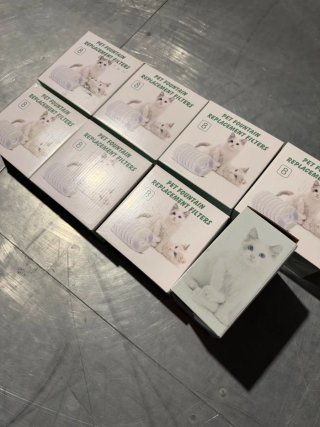 Lote de 8 cajas filtros para fuente de gato 64pcs