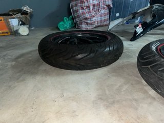 Llantas Gilera Runner delantera y trasera