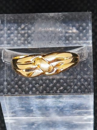 Anillo Oro 18kl Entrelazado