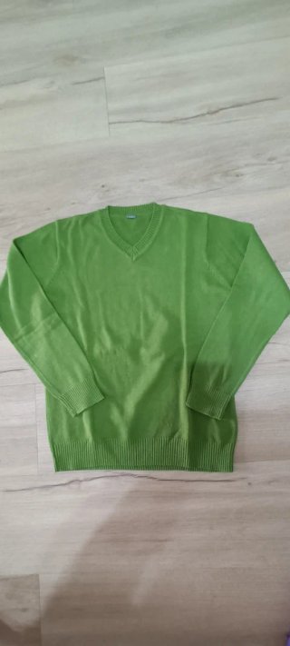 Lote Camisa Cuadros y Jersey Verde Talla 12