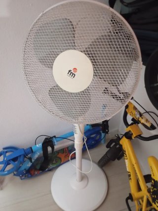 Ventilador FM blanco