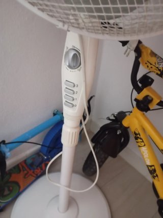 Ventilador FM blanco