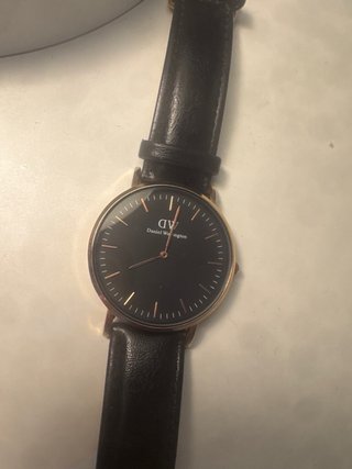 Reloj Daniel Wellington Negro/Dorado