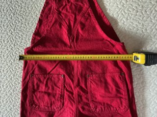 Mono largo rojo