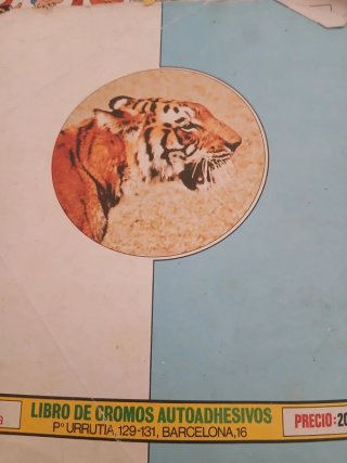 álbum de cromos "Sandokan"