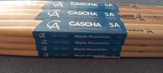 Lote 12 pares baquetas CASCHA 5A SIN ESTRENAR