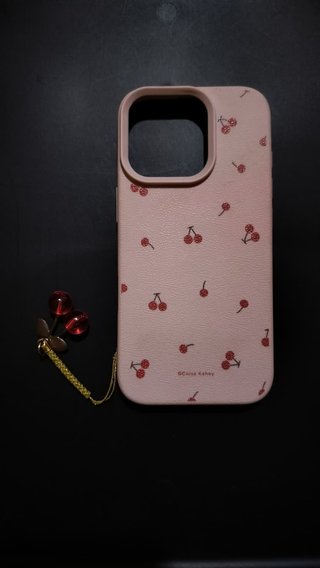 Cover iPhone 16 pro Rosa Ciliegie