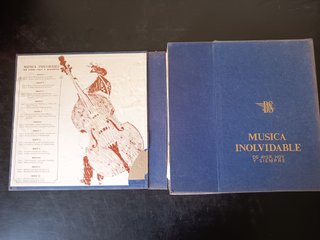 Estuche 12 Vinilos Música Inolvidable