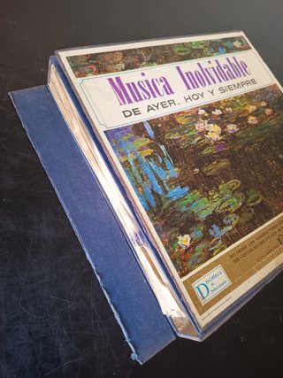 Estuche 12 Vinilos Música Inolvidable