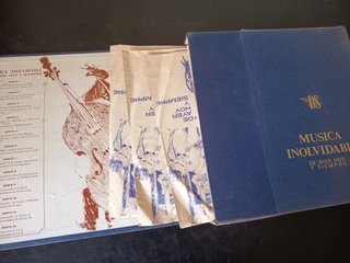 Estuche 12 Vinilos Música Inolvidable
