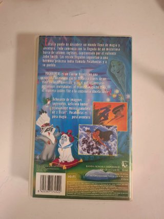Película VHS Pocahontas - Walt Disney Los Clásicos