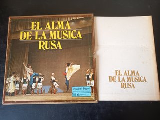Estuche 9 Vinilos El Alma de la Música Rusa