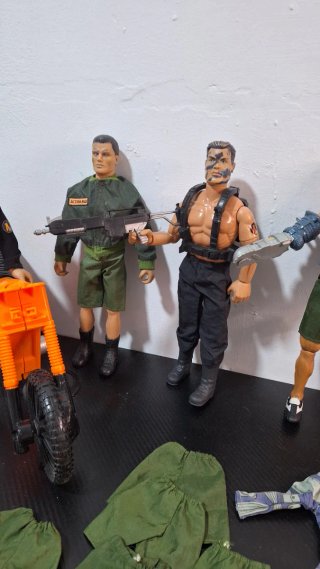 Lote Action Man figuras y accesorios