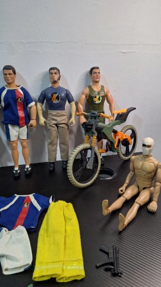 Lote Action Man figuras y accesorios