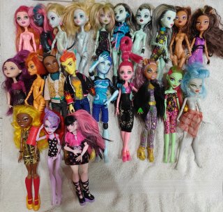 Lote Muñecas Monster High