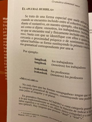 Gramática elemental vasca Cómo es la estructura...