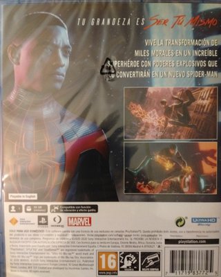 Spider-Man Miles Morales PS5 Precintado