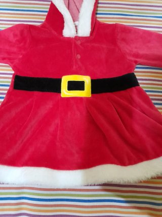 Vestitino Babbo Natale 9/12 mesi