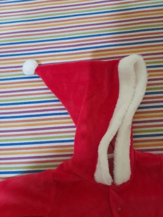 Vestitino Babbo Natale 9/12 mesi