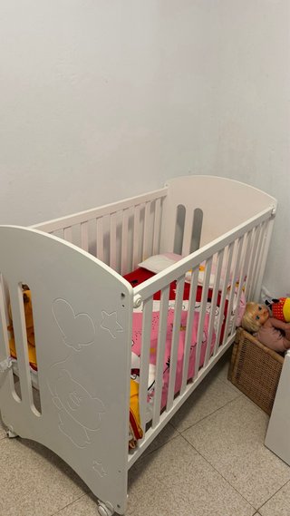 Cuna Micuna + Colchón + Colchas