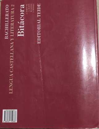 Lengua castellana y literatura Bitácora 2. Bachi.