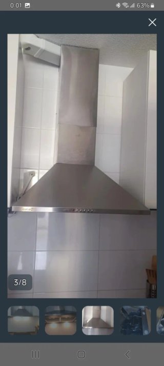 Campana extractora Cata