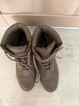 Botas militares caña alta talla 39