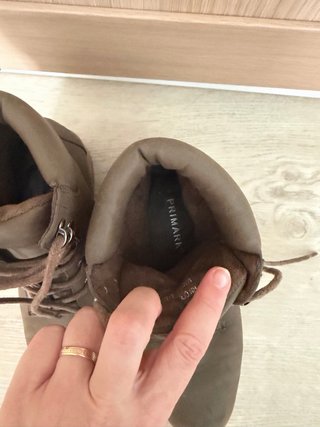 Botas militares caña alta talla 39